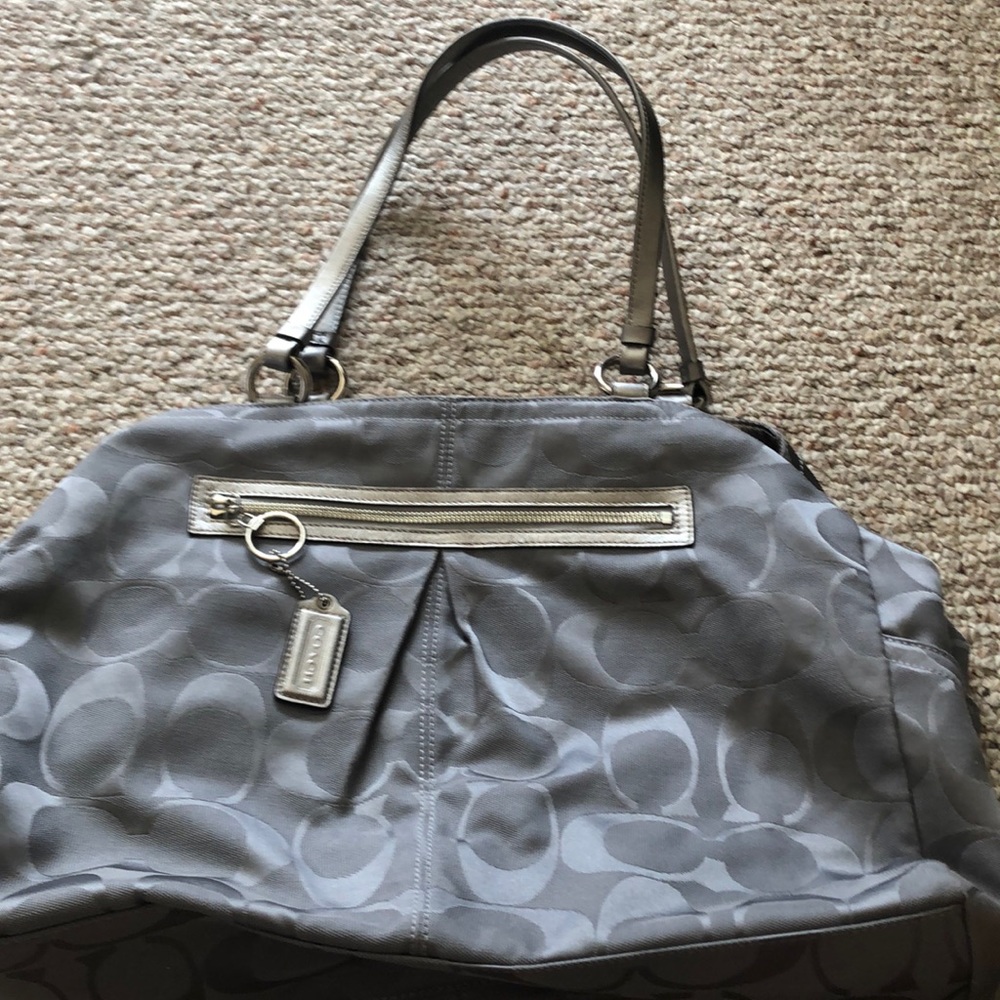 Coach Grey Tote